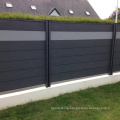 wpc holz zaun temporary  waterproof wood fence for garden fence